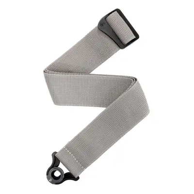 D'Addario Auto Lock Polypro Guitar Strap Silver