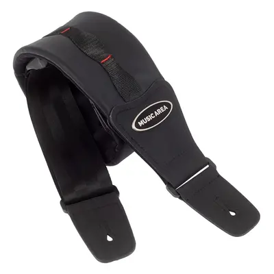 Music Area Strap Black Wide Short (rozbalené)