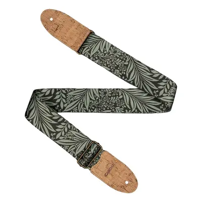 Cascha CGS-VC8 Guitar Strap Vegan Cork Olive Jungle