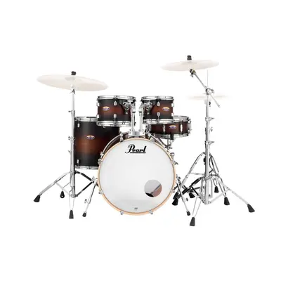 Pearl DMP Decade Satin Brown Burst Rock Set