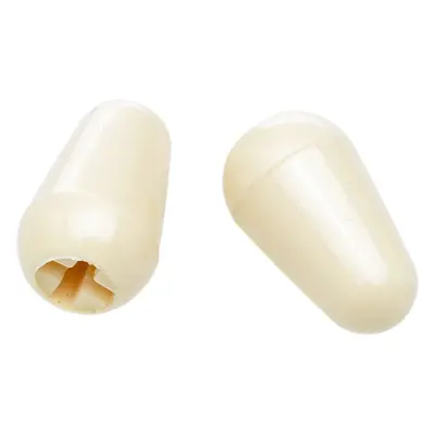 Fender Stratocaster Switch Tips, Aged White