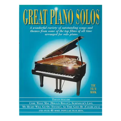 MS Great Piano Solos - The Film Book