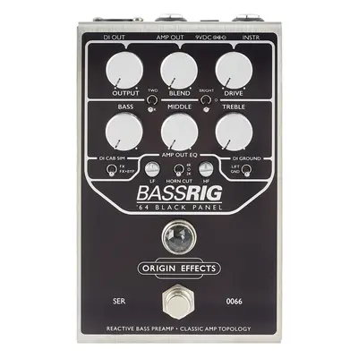 Origin Effects BassRIG ’64 Black Panel