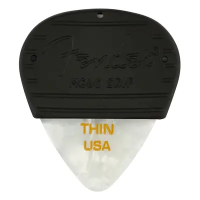 Fender Mojo Grip Picks White Moto Thin