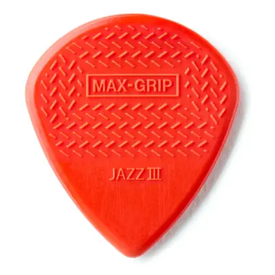 Dunlop Max Grip Jazz III Red Nylon