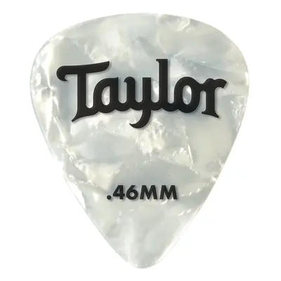 Taylor Celluloid Picks 0.46 White Pearl