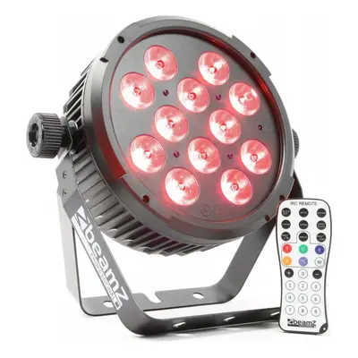 BeamZ LED FlatPAR reflektor 12x6W QCL