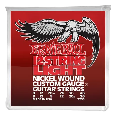 Ernie Ball 2233 Nickel Wound 12-String Light