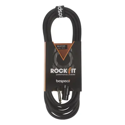 Bespeco ROCKIT Microphone Cable Jack - XLR F 5 m