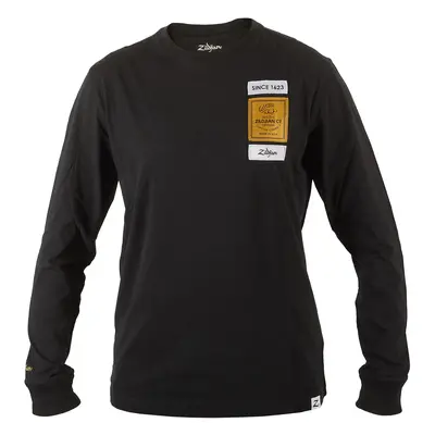 Zildjian Long Sleeve Black Tee L