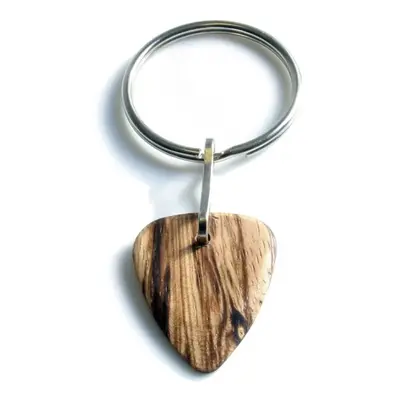 Timber Tones Pale Moon Ebony Keyring