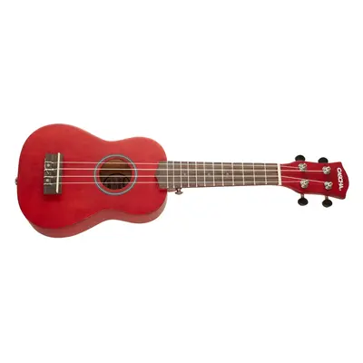 Cascha HH 3961 Soprano Ukulele Set Red