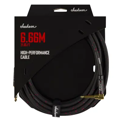 Jackson High Performance Cable 6.66 m, Black & Red