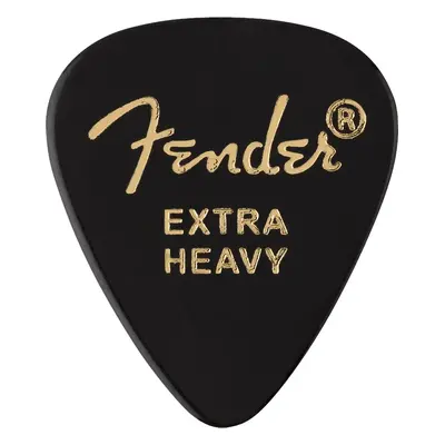 Fender 351 Shape Picks, Extra Heavy, Black