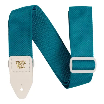 Ernie Ball Polypro Strap Teal & White