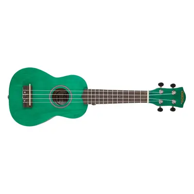 Cascha HH 3972 Soprano Ukulele Bundle Green