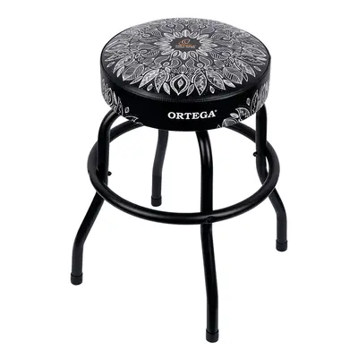 Ortega Bar Stool 24" White Kaleidoscope