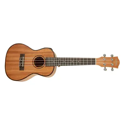 Cascha HH 2035E Concert Mahogany Ukulele Set EQ