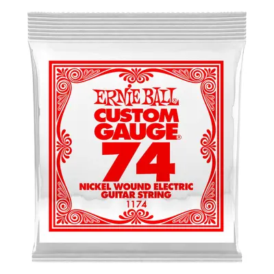 Ernie Ball 1174 Nickel Wound Single .074