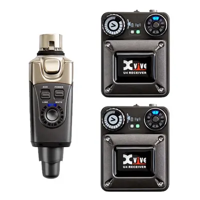 Xvive U4 - Bundle, 1x Transmitter + 2x Receiver