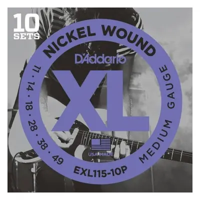 D'Addario EXL115-10P