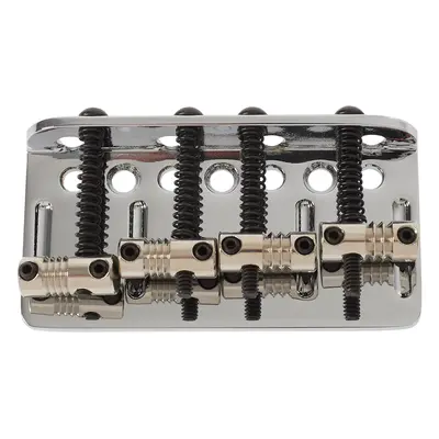 Fender American Deluxe 4-String Bass Bridge Assembly ('04-'10), Chrome