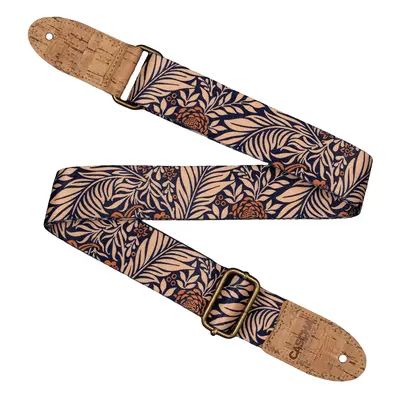 Cascha CUS-VC6 Ukulele Strap Vegan Cork Midnight Jungle