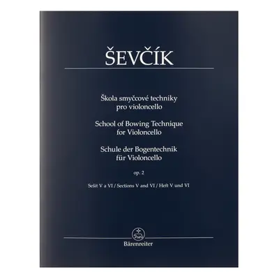 MS Škola smyčcové techniky pro violoncello op. 2, sešit V a VI - Otaka