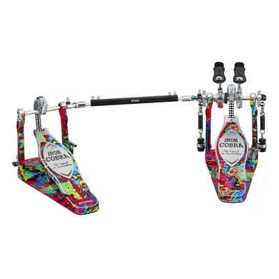 Tama 50th Limited Iron Cobra 900 Marble Psychedelic Rainbow Rolling Gl