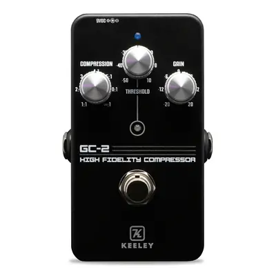 Keeley GC-2 Limiting Amplifier Compressor - Chromalux Custom Shop Edit