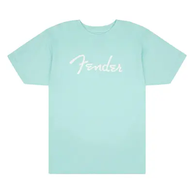 Fender Spaghetti Logo T-Shirt Daphne Blue - S