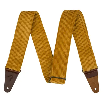 Fender Corduroy Strap, Blaze Gold, 2"