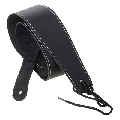 Fender Broken-In Leather Strap Black