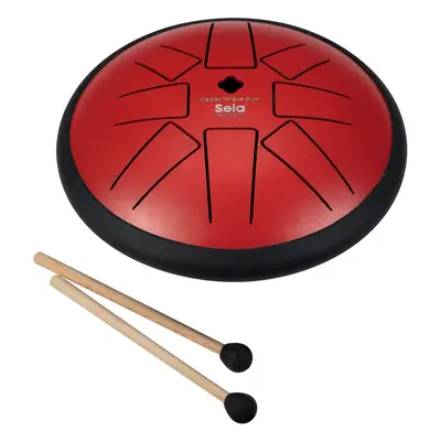 Sela 6" Melody Tongue Drum Red