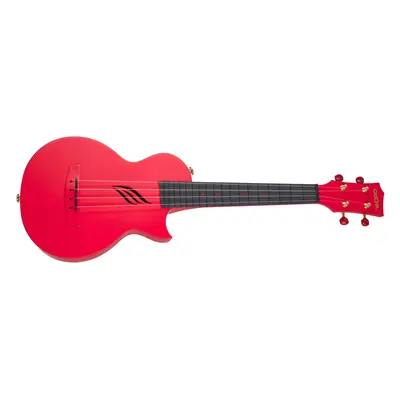 Cascha HH 2280 Carbon Fibre Ukulele Set Red