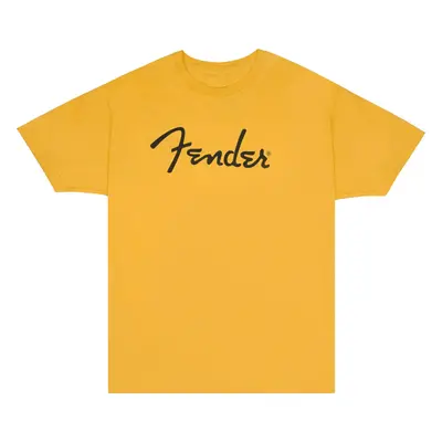 Fender Spaghetti Logo T-Shirt Butterscotch Blonde - S