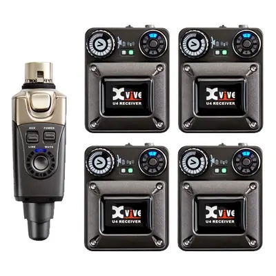 Xvive U4 - Bundle, 1x Transmitter + 4x Receiver