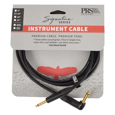 PRS Signature Instrument Cable 10' Angled