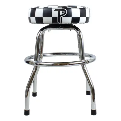 Perri's Leathers Checkered Bar Stool