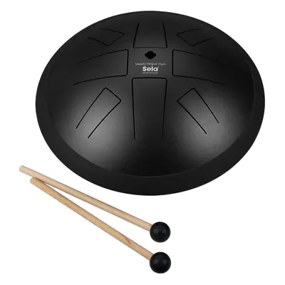 Sela 10" Melody Tongue Drum Black