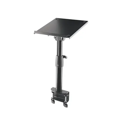 K&M 26778 Tiltable clamping desktop monitor stand