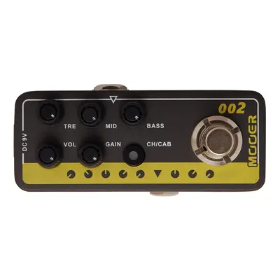 Mooer Micro PreAMP 002 - UK Gold 900