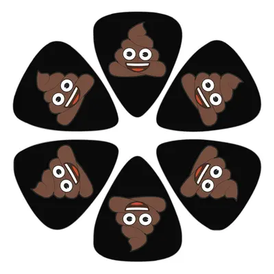 Perri's Leathers Emoji Picks IV Poo