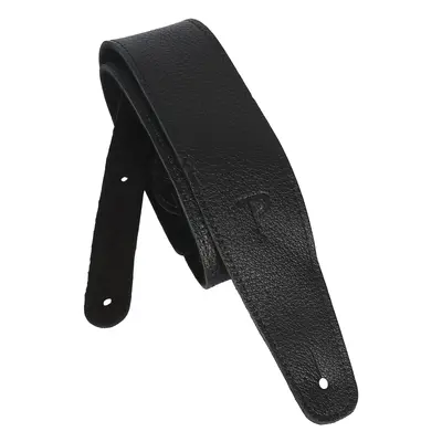 Perri's Leathers 7171 Saddle Leather Guitar Strap Black