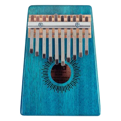 Sela Kalimba Mahogany 10 Blue