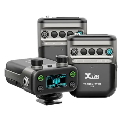 Xvive U5 Bundle, 2x Transmitter + 1x Receiver