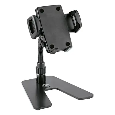 K&M 19746 Desktop smartphone stand black