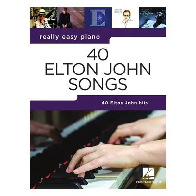 MS Really Easy Piano: 40 Elton John Songs