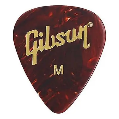 Gibson Celluloid Guitar Picks Tortoise Medium