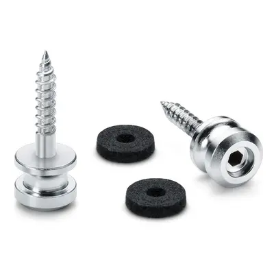 Schaller Buttons for S-Lock M Satin Chrome